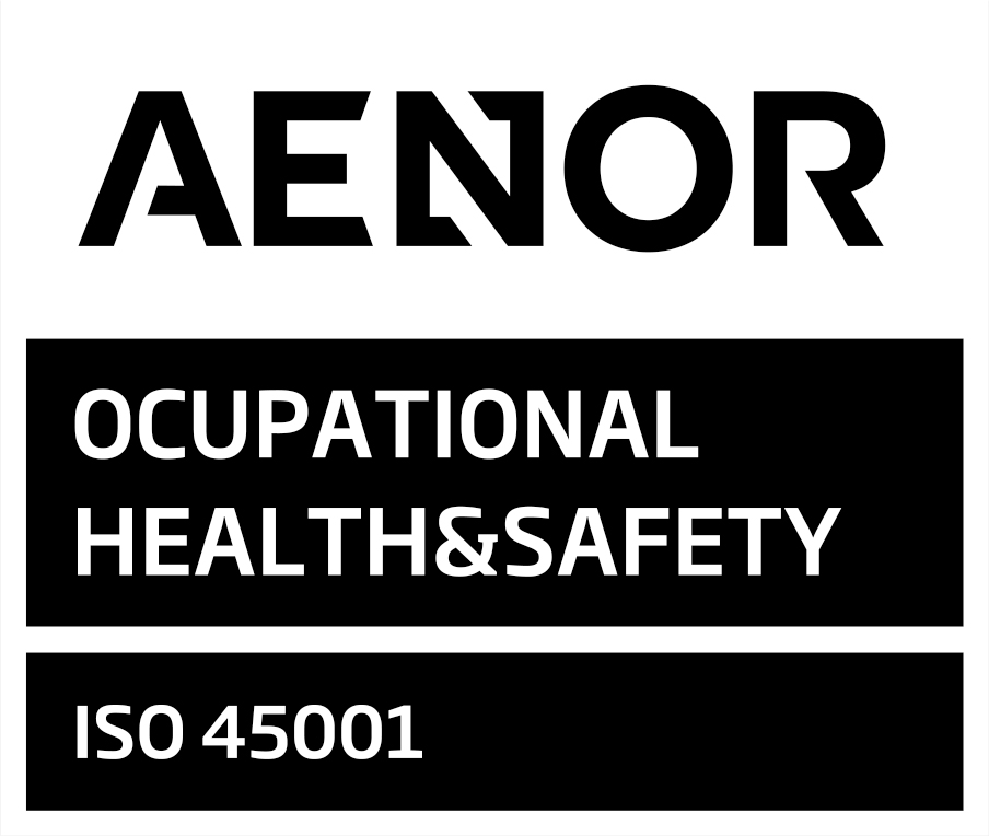 Sello aenor ocupational health safety iso00 ing neg