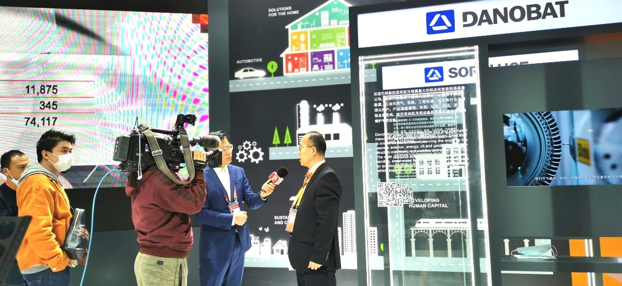 Danobatgroup first appearance at the CIIE: Building Smart Factories, Empowering China´s New Infrastructure