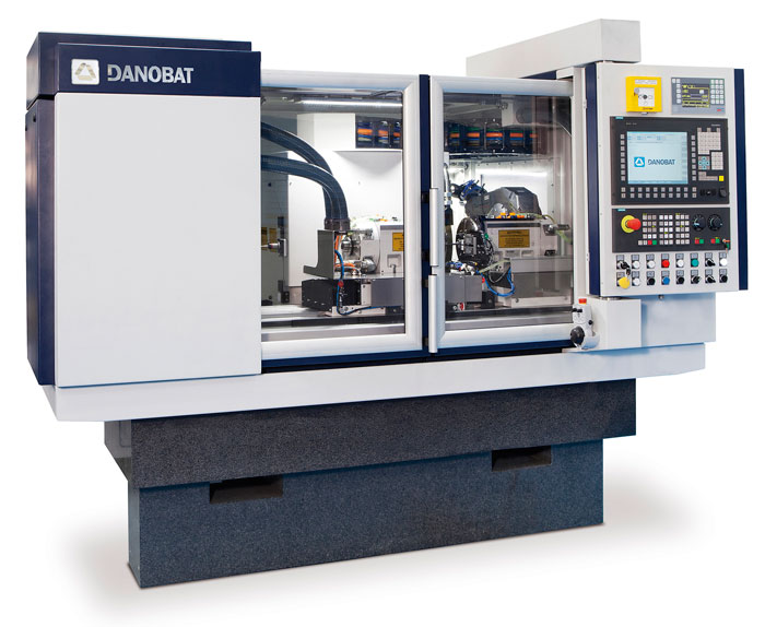 Horizontal configuration external and internal grinding machine DANOBAT LG-600