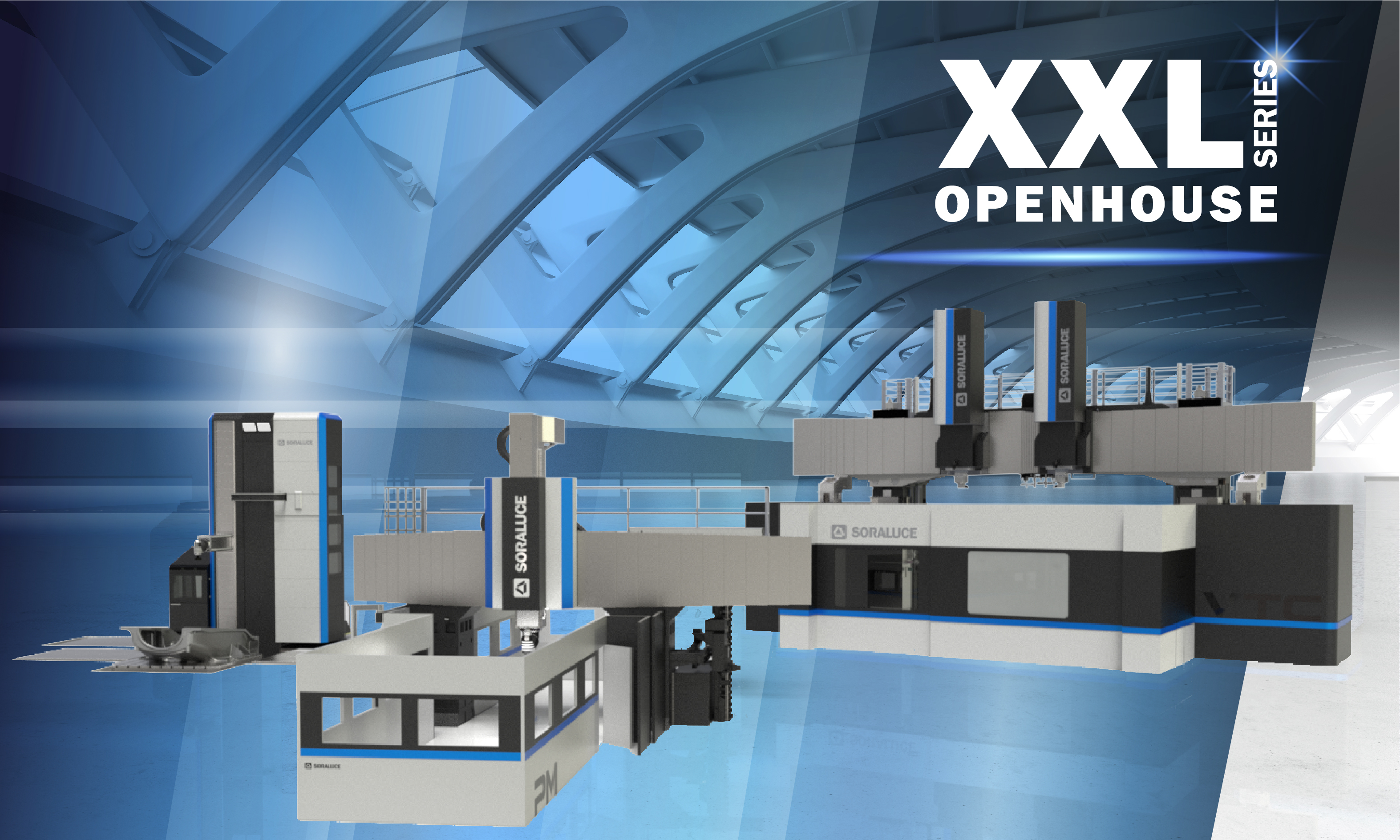Heavy duty capacity, precision and versatility at a large scale during SORALUCE XXL Series Open House