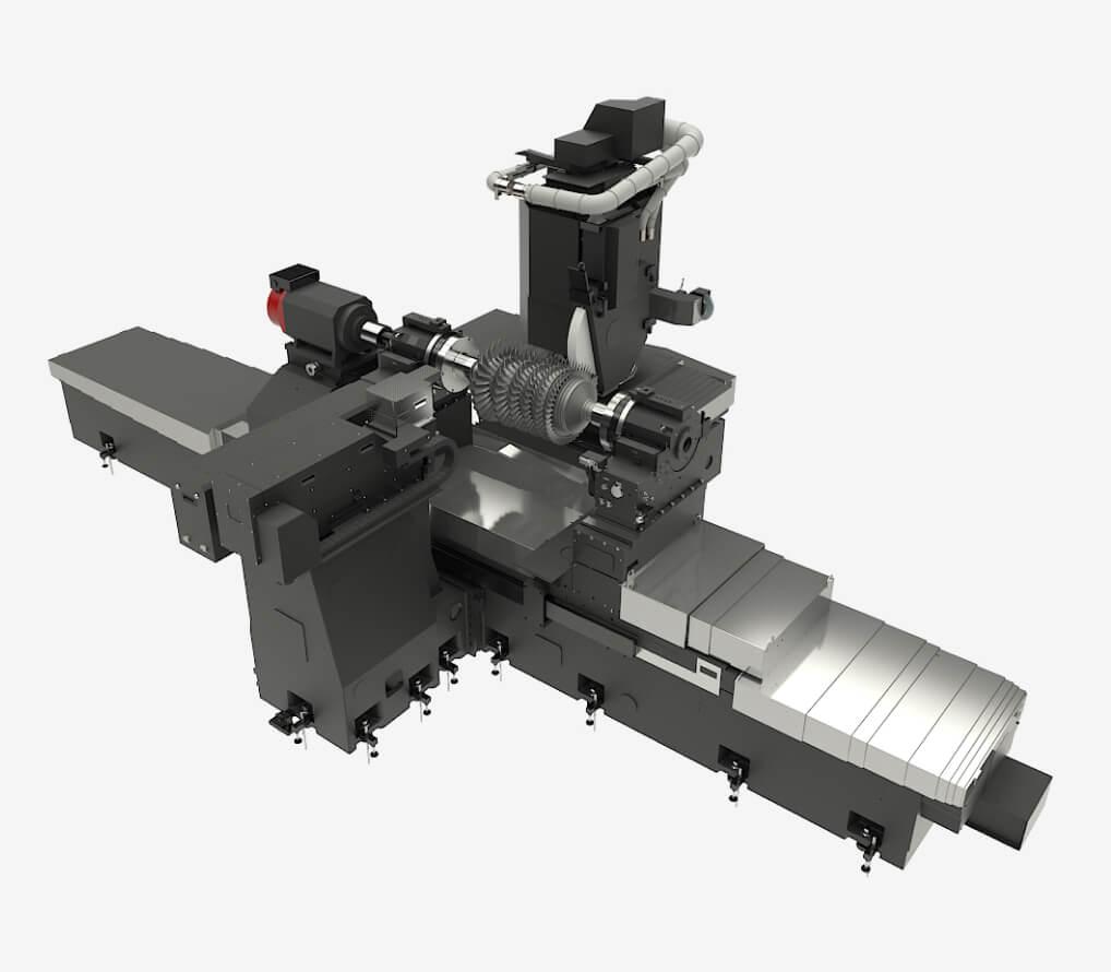 High-speed blade tip grinding machine - mBTG/DANTIP | Danobat