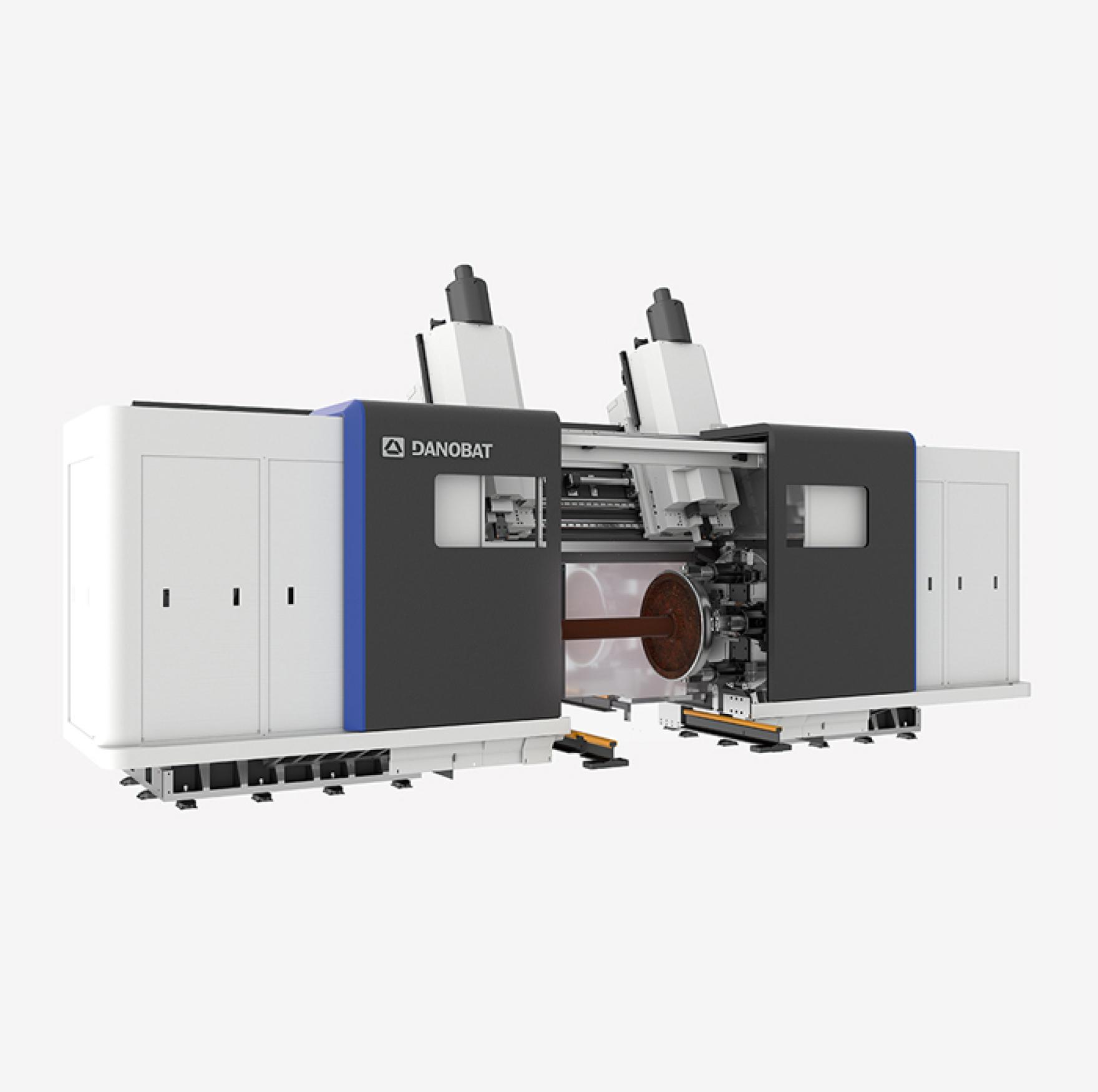 Portal lathe for wheelset reprofiling - DPL/DPL-J | Danobat