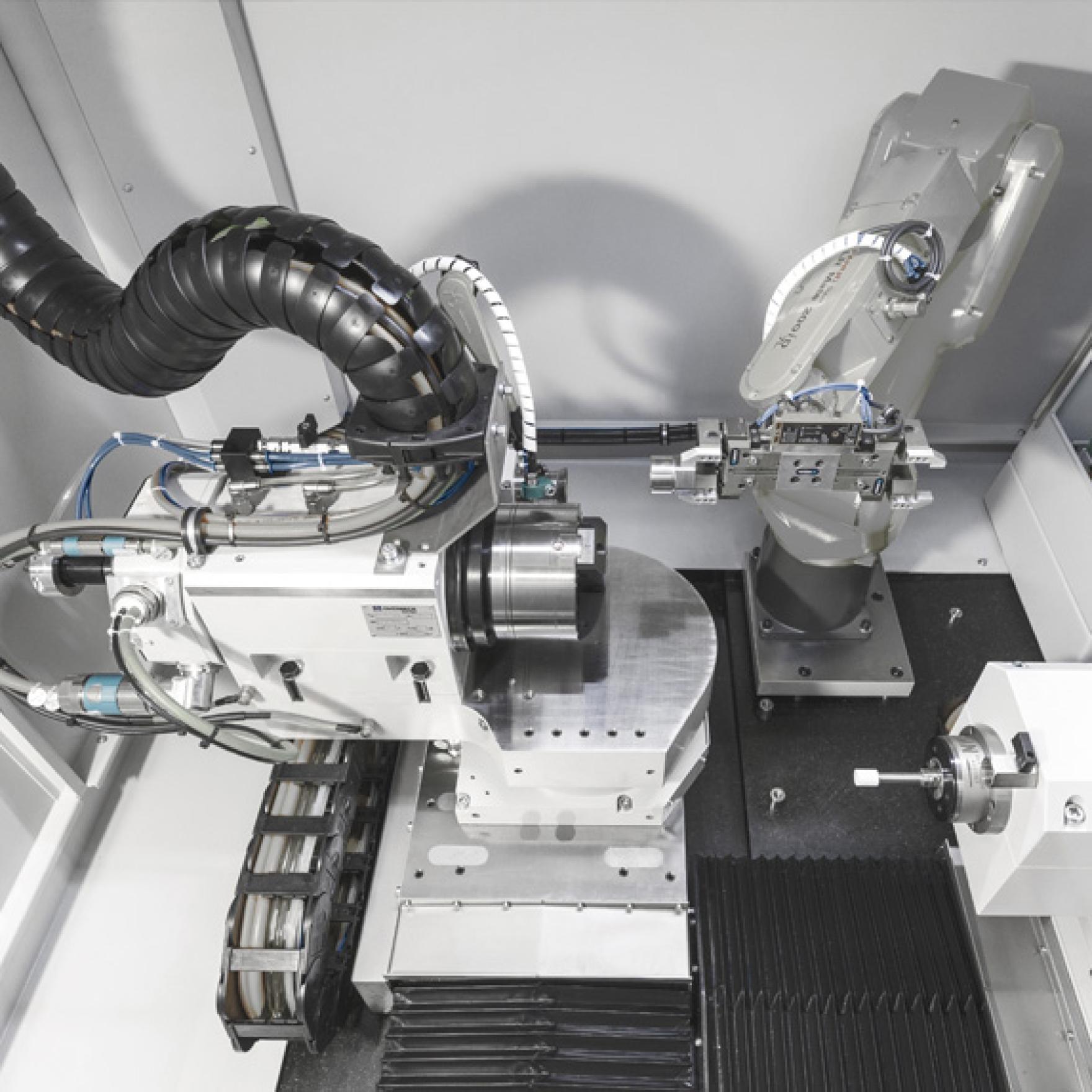 Internal, external and radius grinding machine — IRD | Overbeck