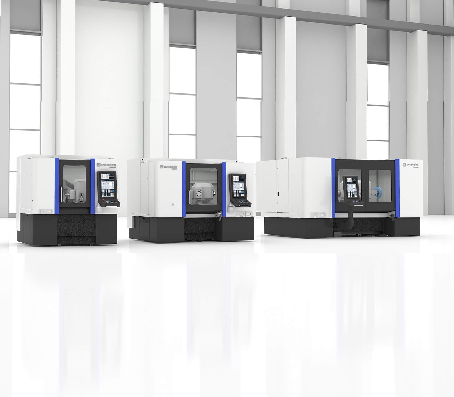 Internal, external and radius grinding machine — IRD | Overbeck