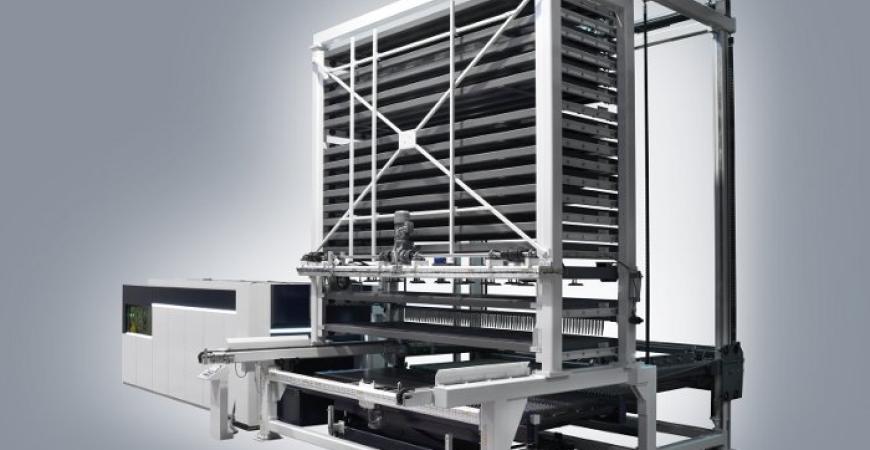DANOBAT installs a fiber laser cutting machine with automation in Italy