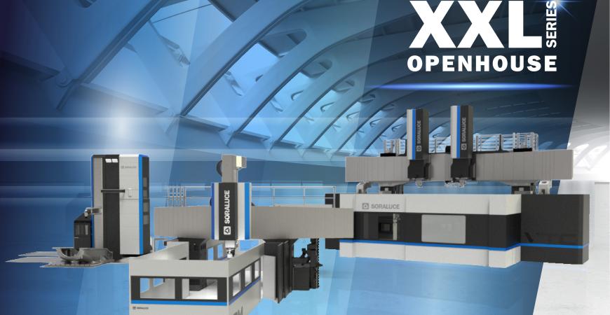 Heavy duty capacity, precision and versatility at a large scale during SORALUCE XXL Series Open House